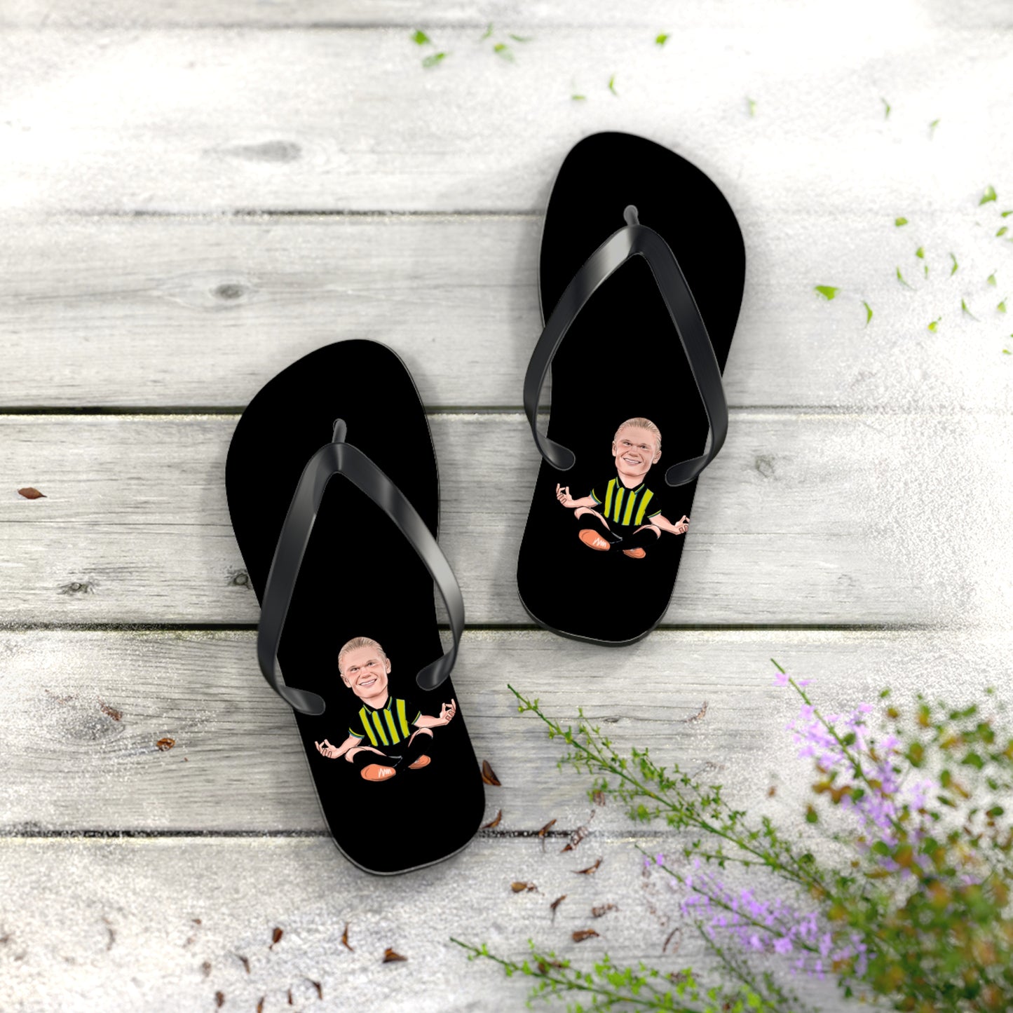 Erling Haaland - Manchester City Away Kit - Flip Flops