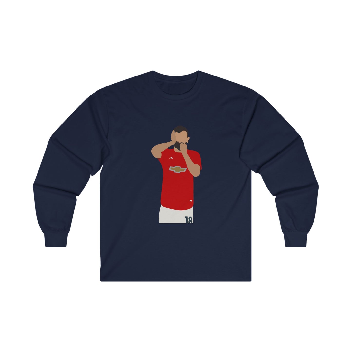 Bruno Fernandes - Manchester United - Long Sleeve T-Shirt