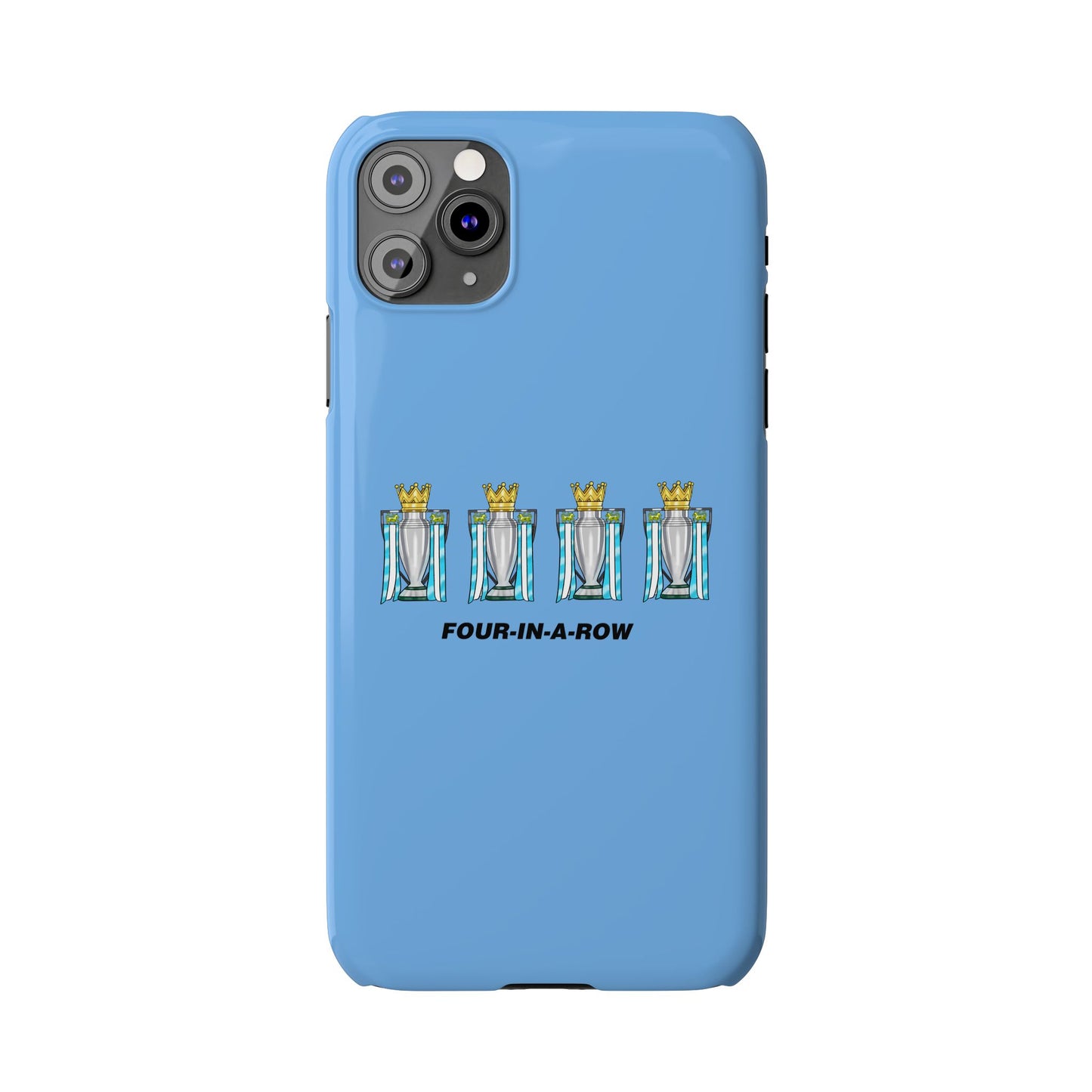 Manchester City - Four In A Row - Phone Case