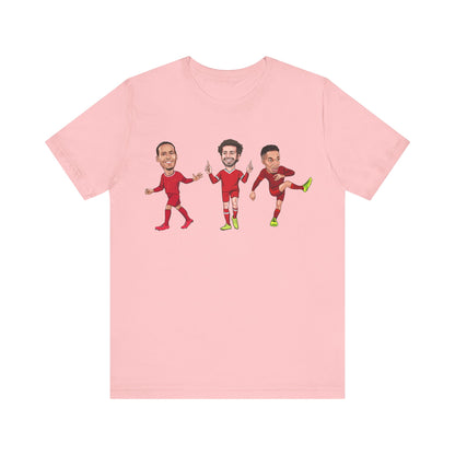 Virgil Van Dijk - Mo Salah - Trent Alexander-Arnold - Liverpool - T-Shirt