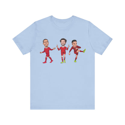 Virgil Van Dijk - Mo Salah - Trent Alexander-Arnold - Liverpool - T-Shirt