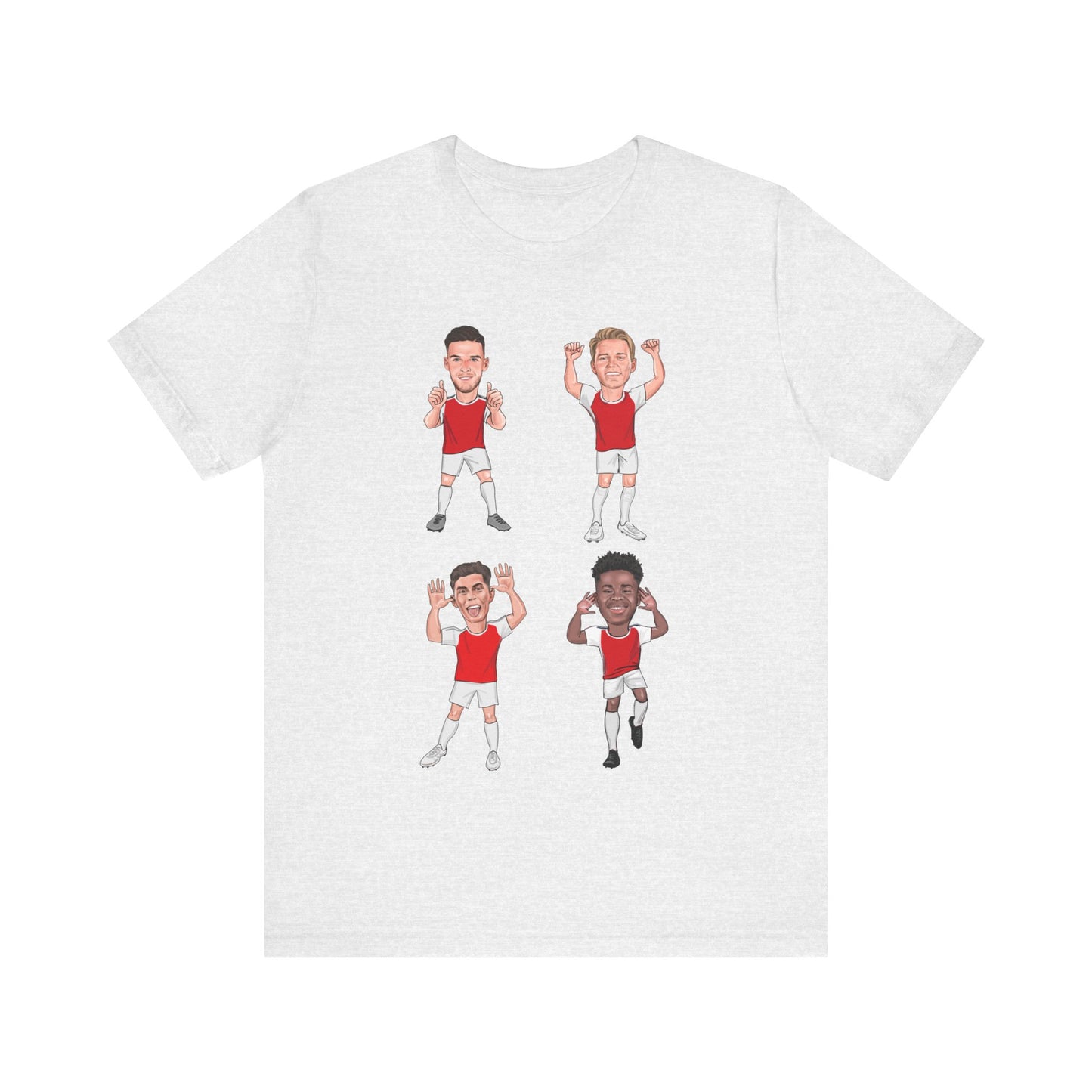 Declan Rice, Martin Ødegaard, Kai Havertz & Bukayo Saka - Arsenal - T-Shirt