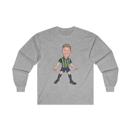 Kevin De Bruyne - Manchester City Away Kit - Long Sleeve T-Shirt