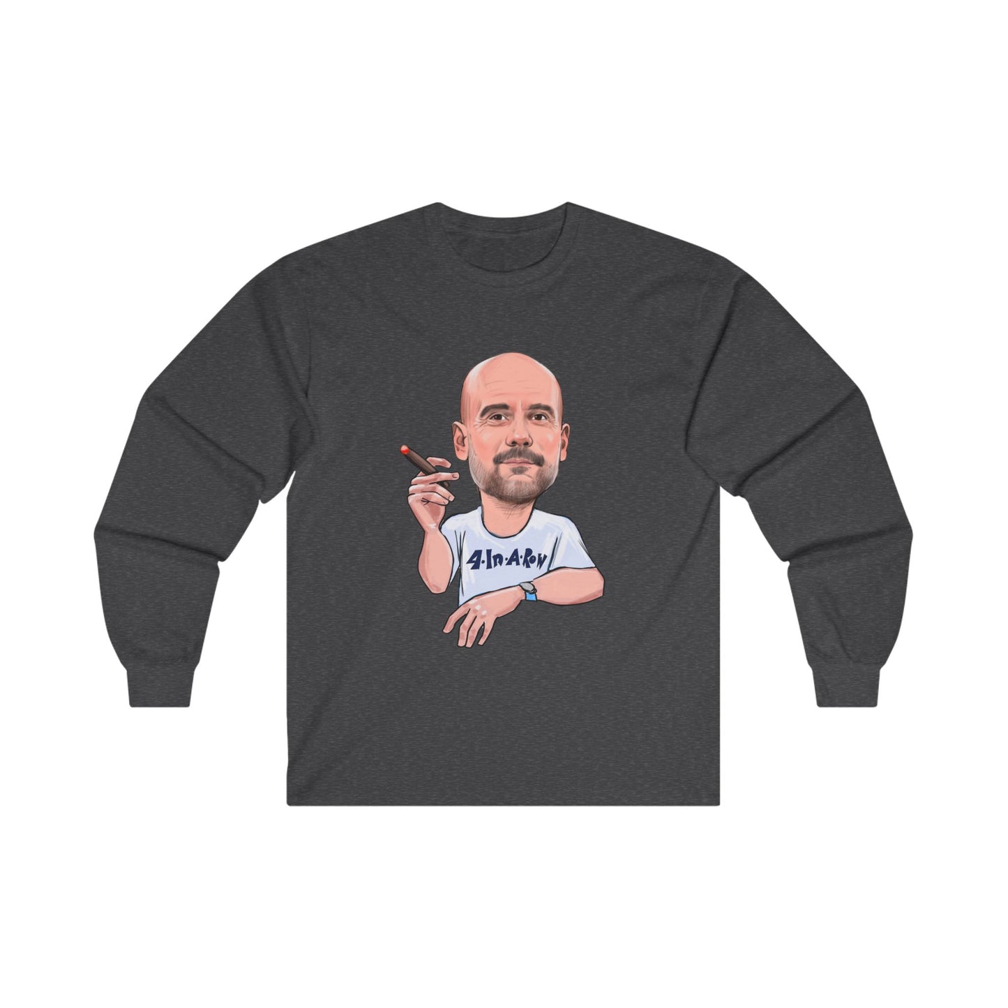 Pep Guardiola - Manchester City -  Long Sleeve T-Shirt