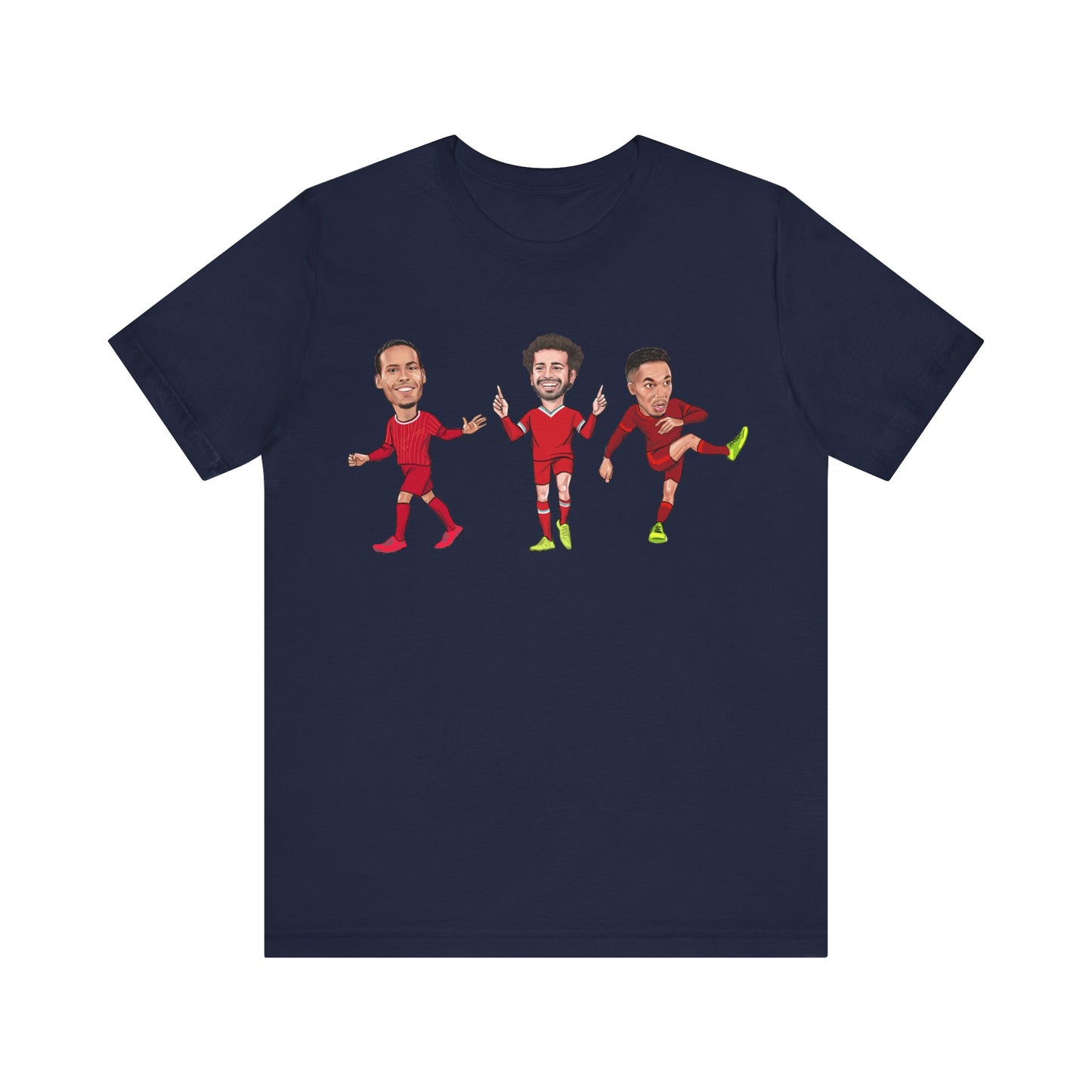 Virgil Van Dijk - Mo Salah - Trent Alexander-Arnold - Liverpool - T-Shirt