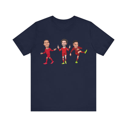 Virgil Van Dijk - Mo Salah - Trent Alexander-Arnold - Liverpool - T-Shirt