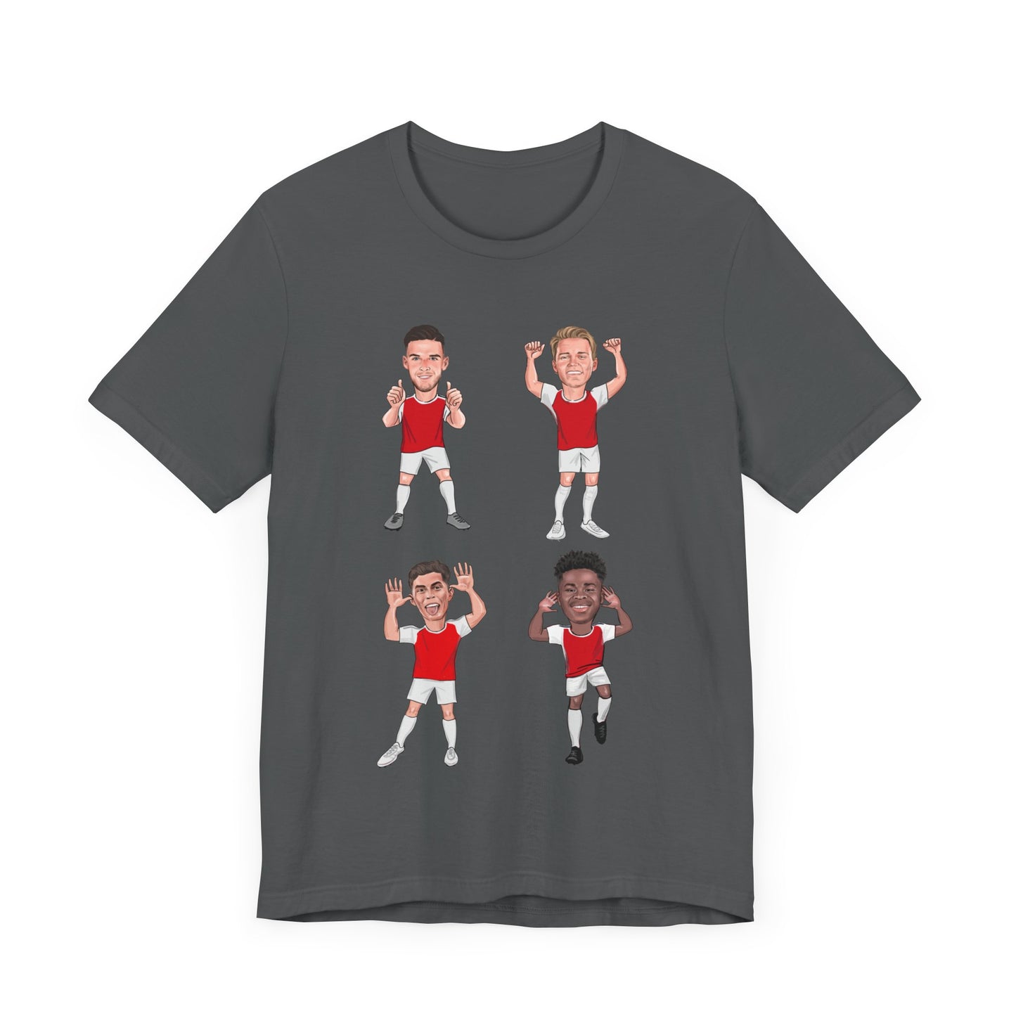 Declan Rice, Martin Ødegaard, Kai Havertz & Bukayo Saka - Arsenal - T-Shirt