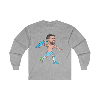 Sergio Agüero - Manchester City - Long Sleeve T-Shirt