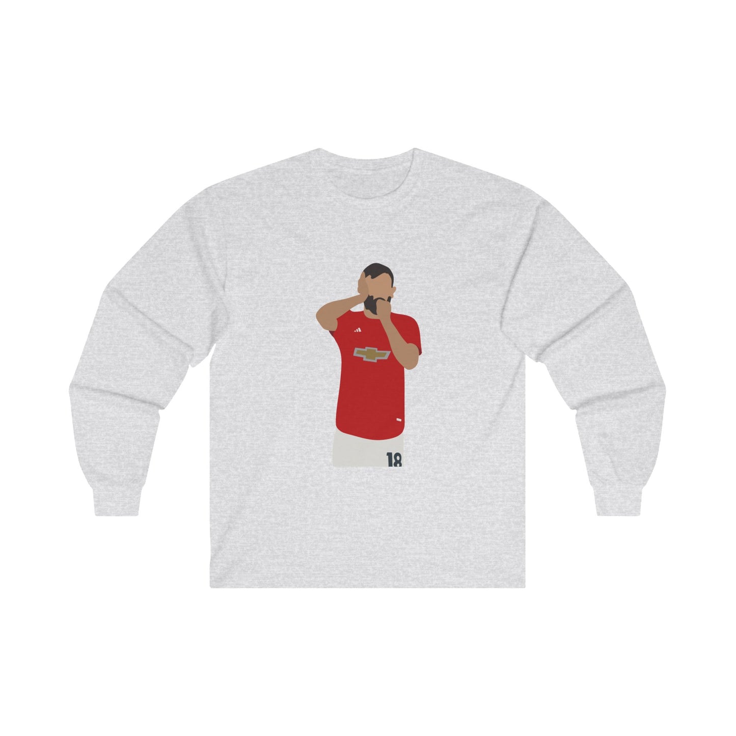 Bruno Fernandes - Manchester United - Long Sleeve T-Shirt