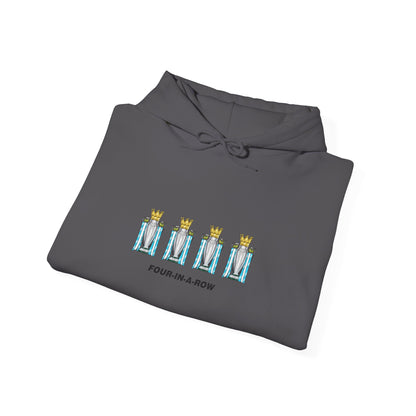 Manchester City - Four-In-A-Row - Hoodie