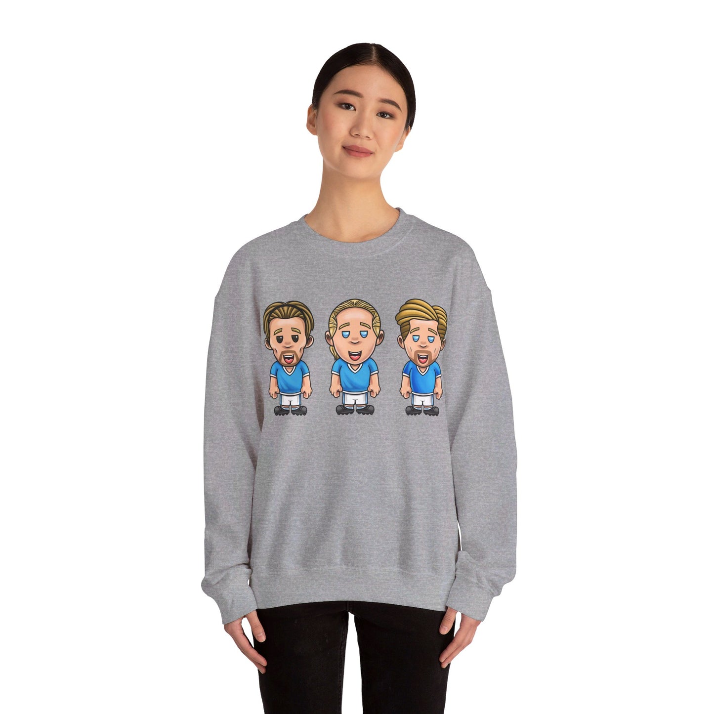 Jack Grealish, Erling Haaland & Kevin De Bruyne - Manchester City - Sweatshirt