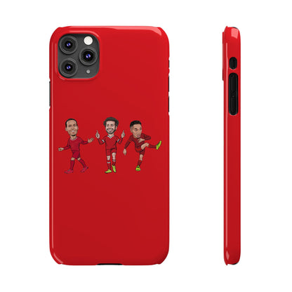 Mo Salah, Virgil Van Dijk & Trent Alexander-Arnold - Liverpool - Phone Case