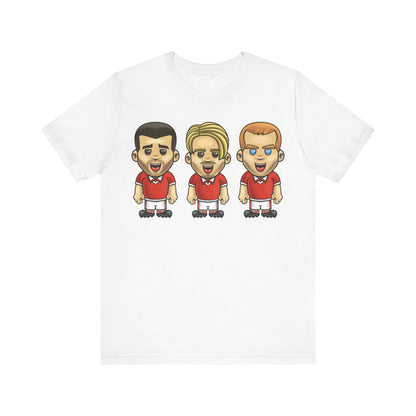 Roy Keane - David Beckham - Paul Scholes - Manchester United - T-Shirt