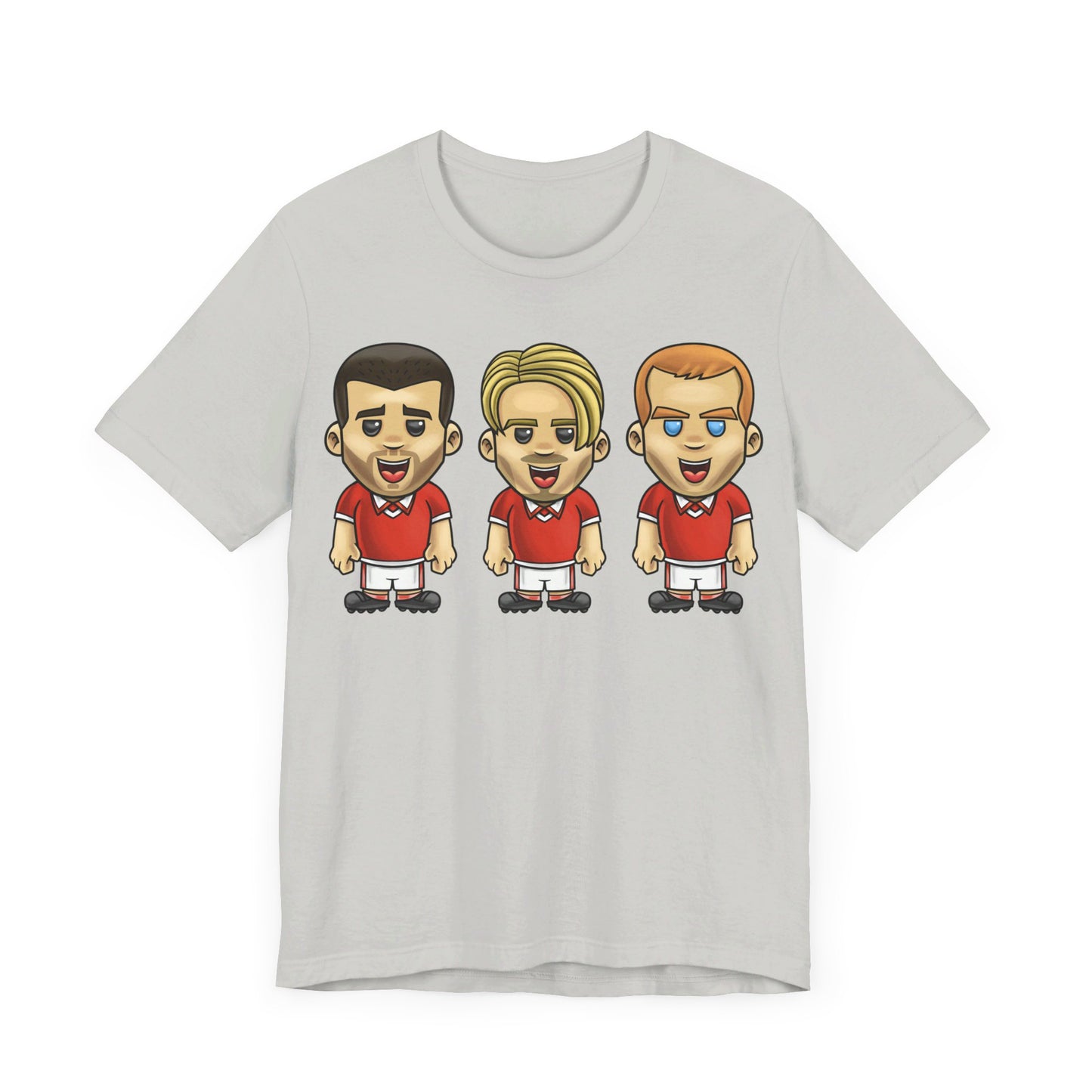 Roy Keane - David Beckham - Paul Scholes - Manchester United - T-Shirt