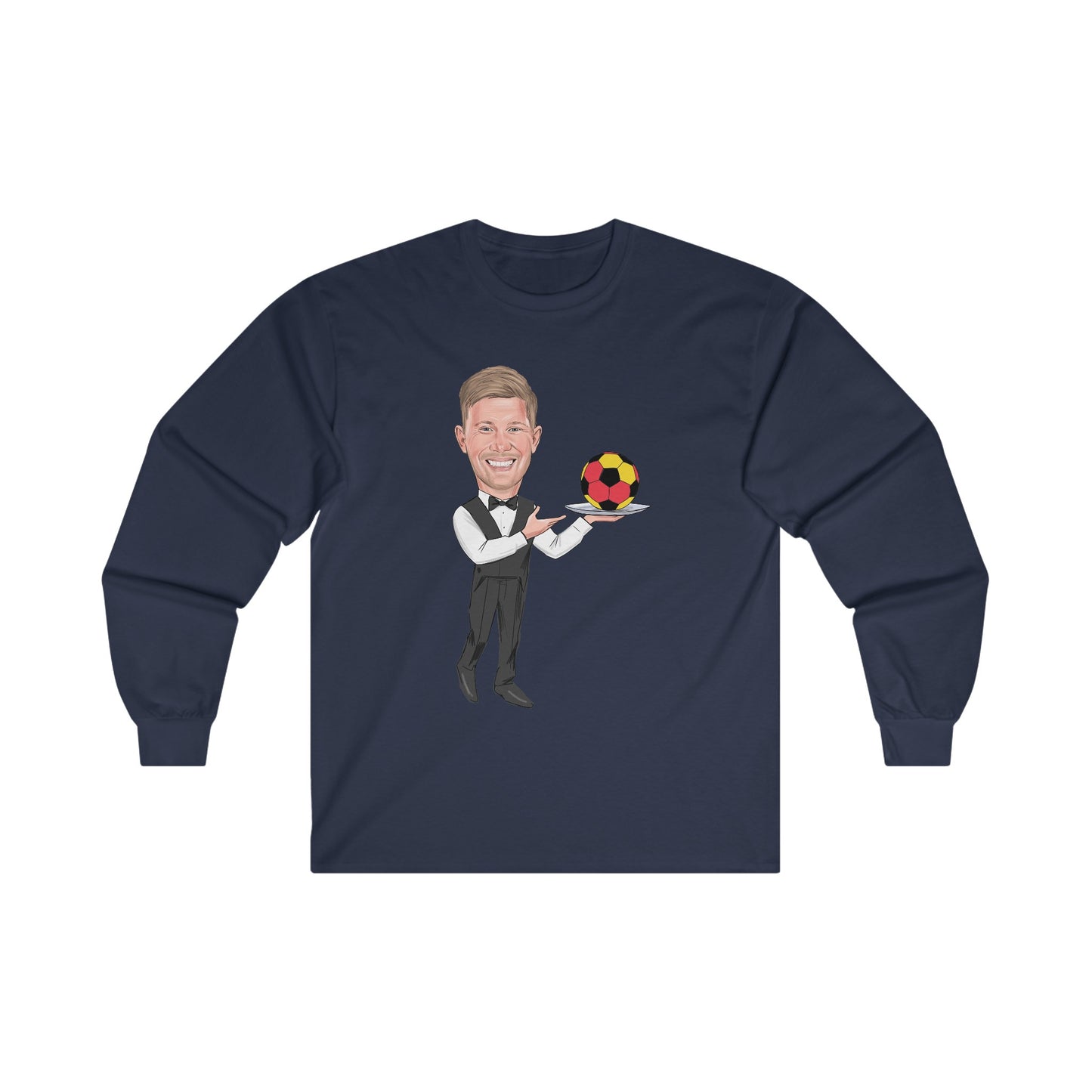 Kevin De Bruyne - Belgium - Long Sleeve T- Shirt