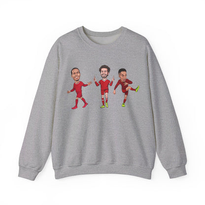 Virgil Van Dijk - Mo Salah - Trent Alexander-Arnold - Liverpool - Sweatshirt