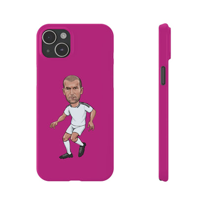 Zinedine Zidane - Real Madrid - Phone Case