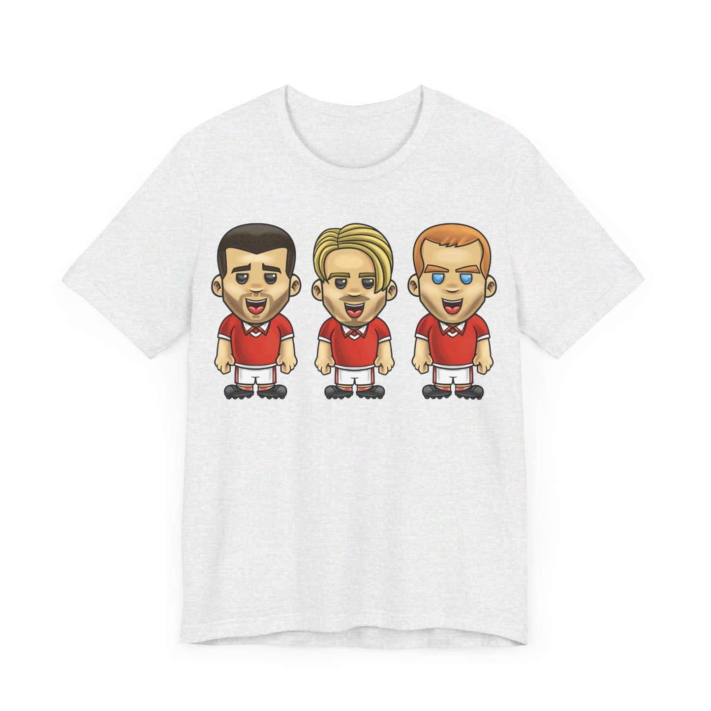 Roy Keane - David Beckham - Paul Scholes - Manchester United - T-Shirt