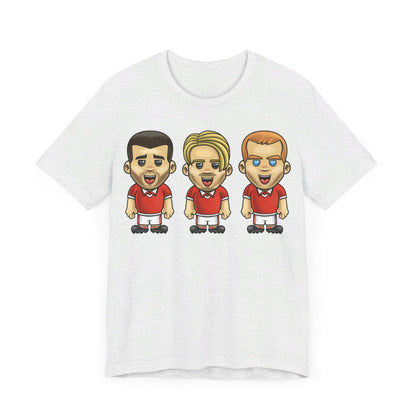 Roy Keane - David Beckham - Paul Scholes - Manchester United - T-Shirt