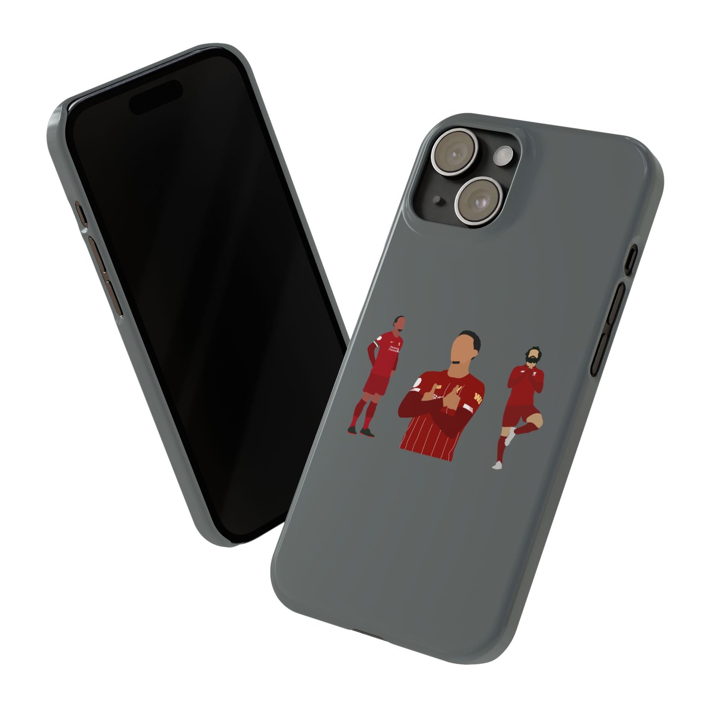 Virgil Van Dijk - Trent Alexander-Arnold - Mo Salah - Liverpool - Phone Case