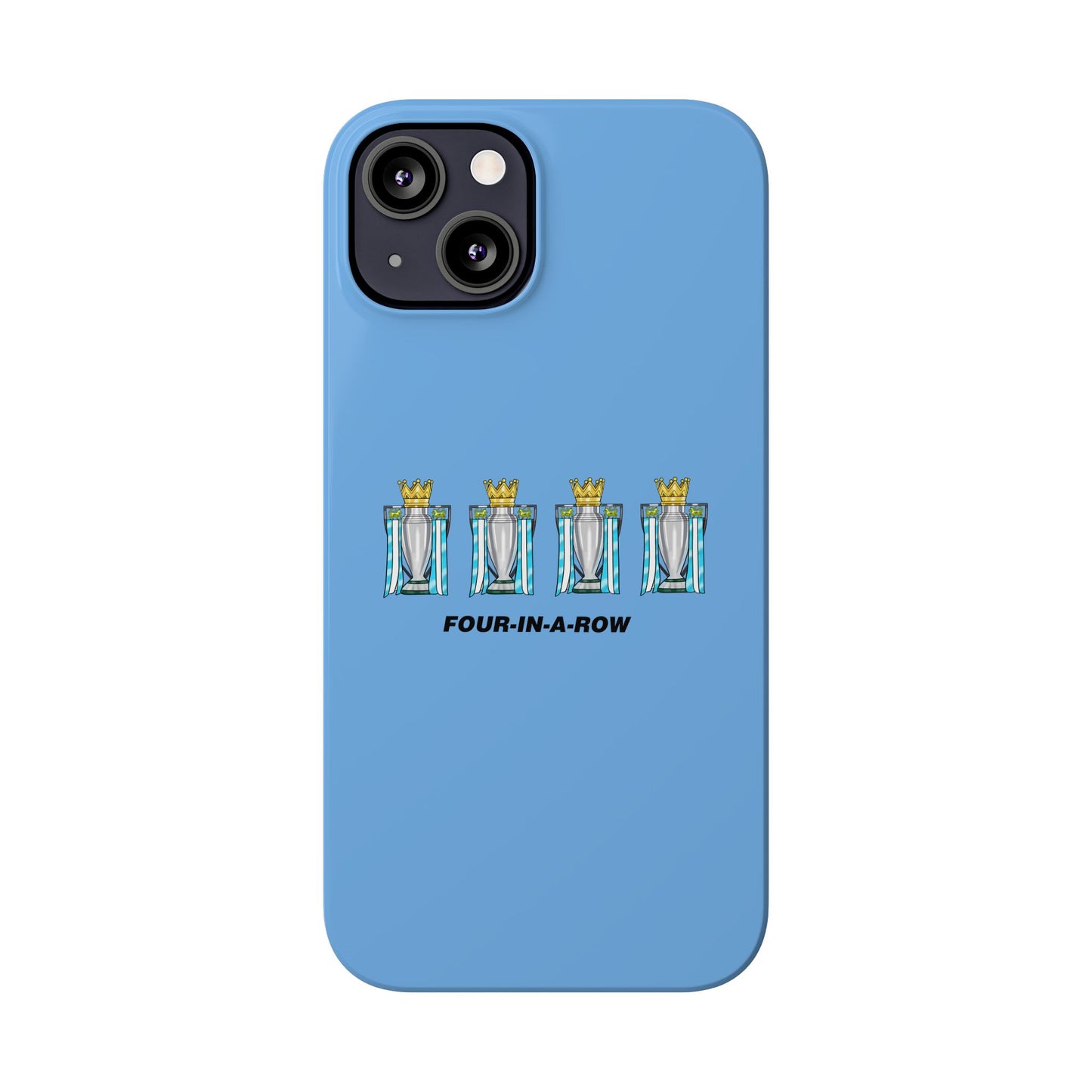 Manchester City - Four In A Row - Phone Case