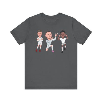 Cole Palmer, Phil Foden & Bukayo Saka - England - T-Shirt