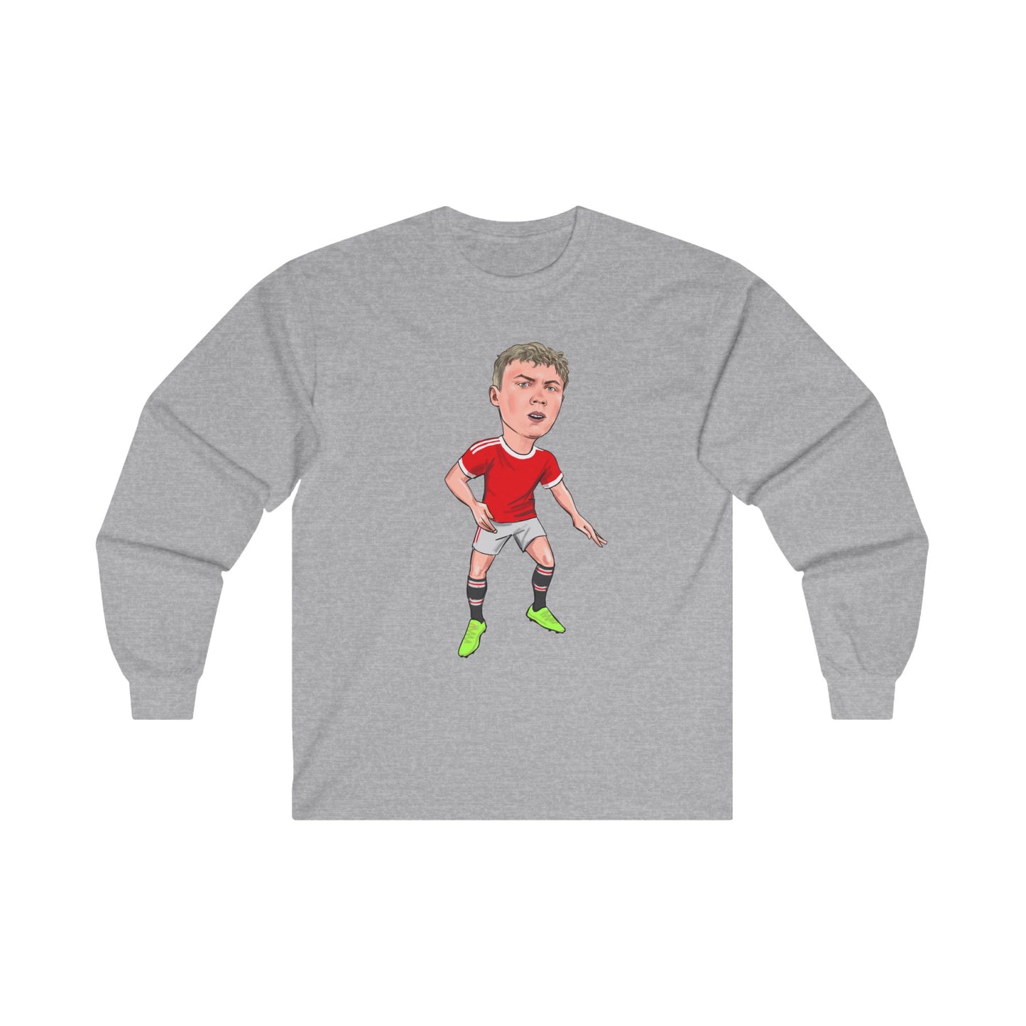 Rasmus Højlund - Manchester United - Long Sleeve T-Shirt