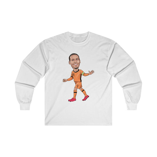 Virgil Van Dijk - Netherlands - Long Sleeve T-Shirt