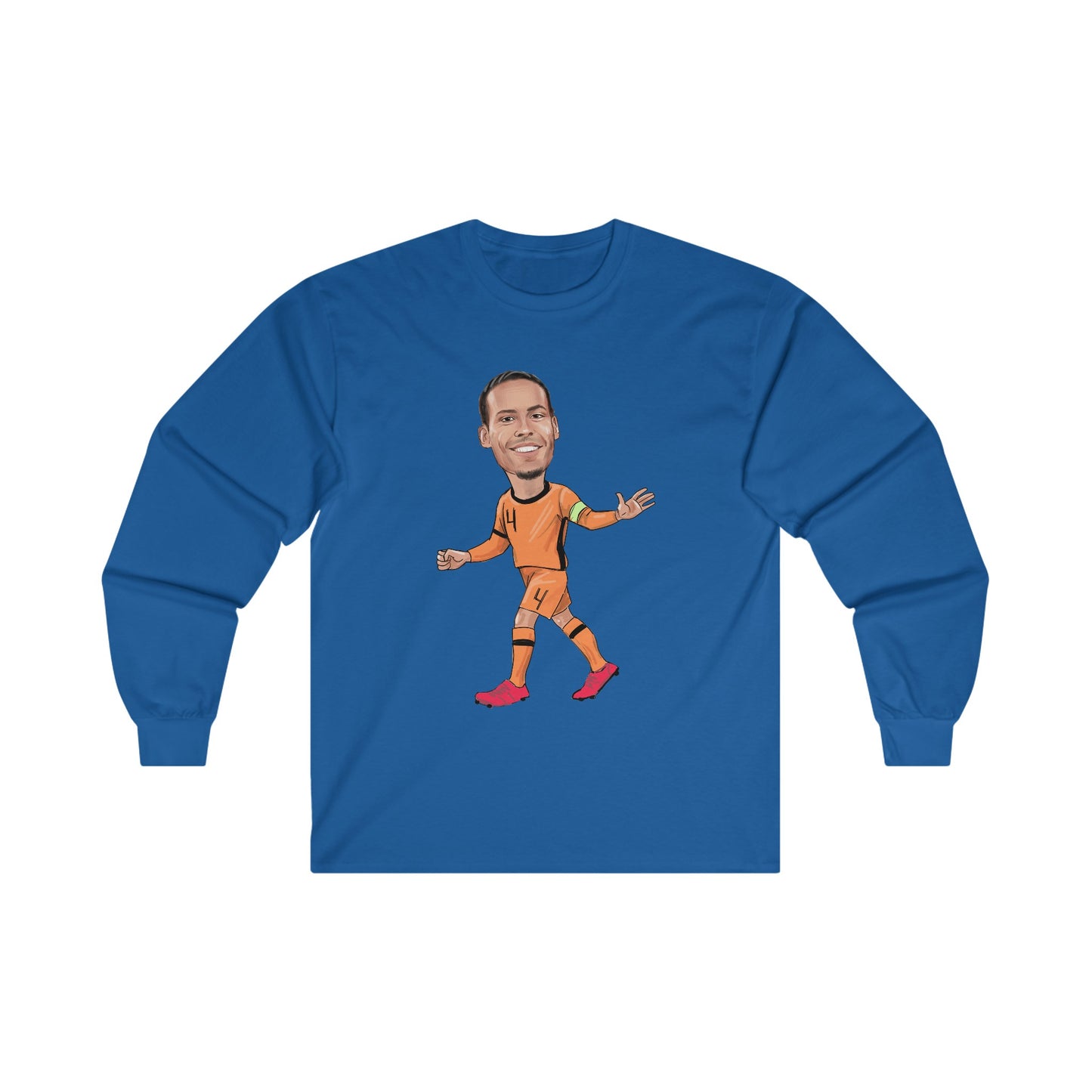 Virgil Van Dijk - Netherlands - Long Sleeve T-Shirt