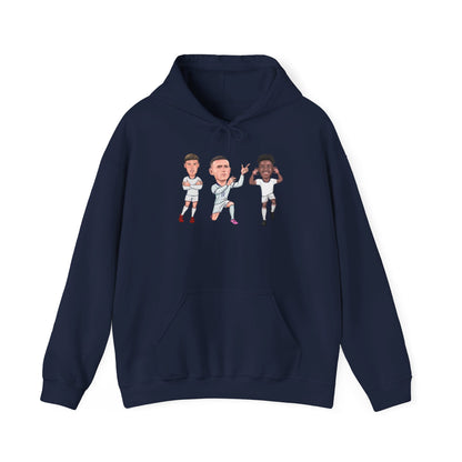 Cole Palmer, Phil Foden & Bukayo Saka - England - Hoodie