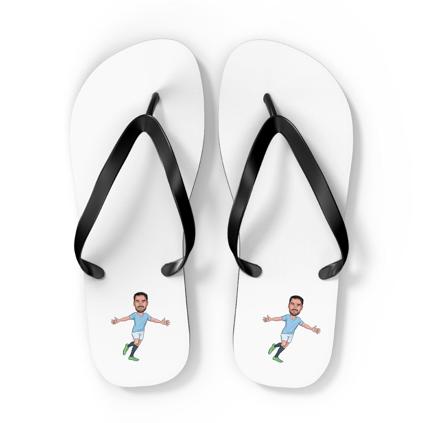 Ilkay Gundogan - Manchester City - Flip Flops