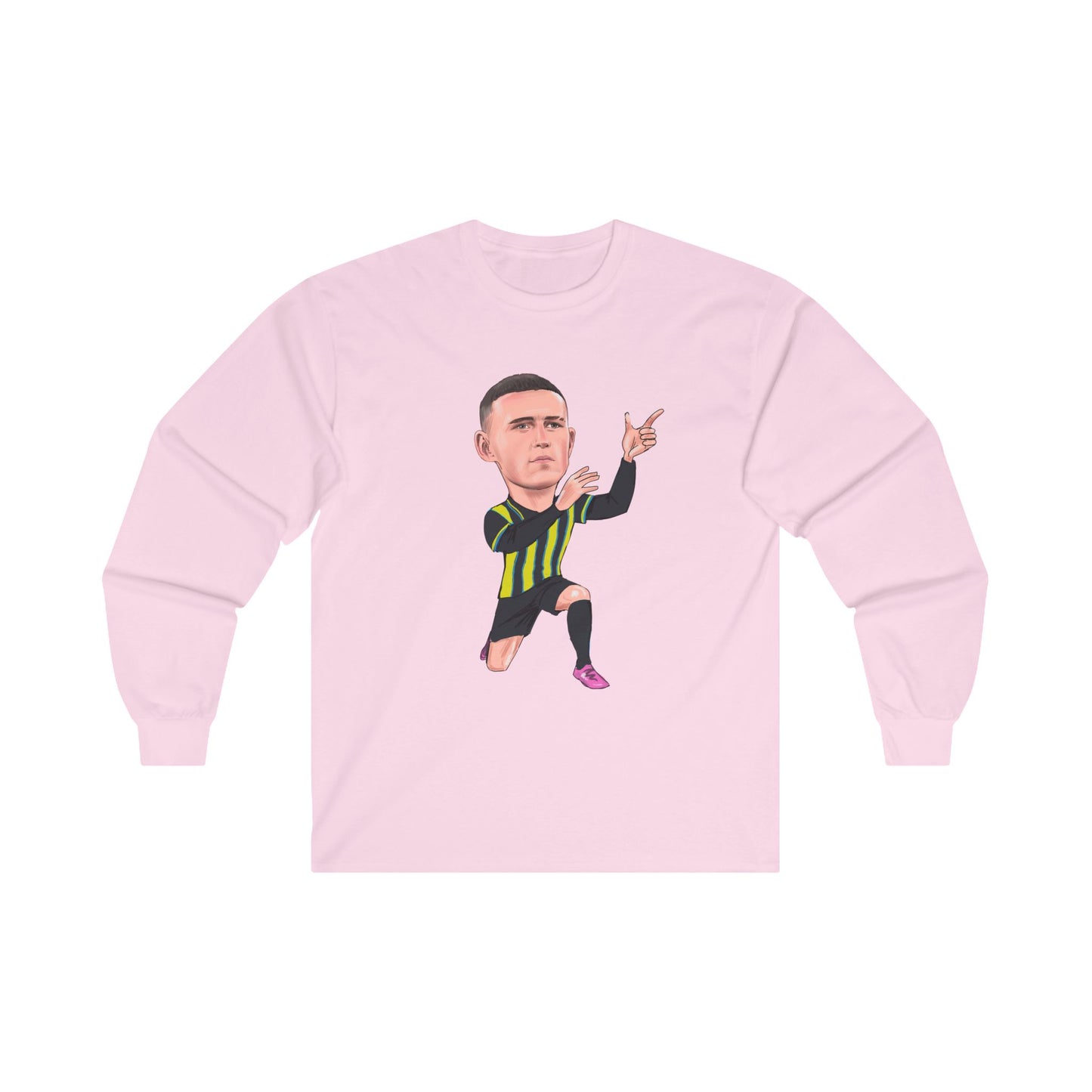 Phil Foden - Manchester City Away Kit -  Long Sleeve T-Shirt