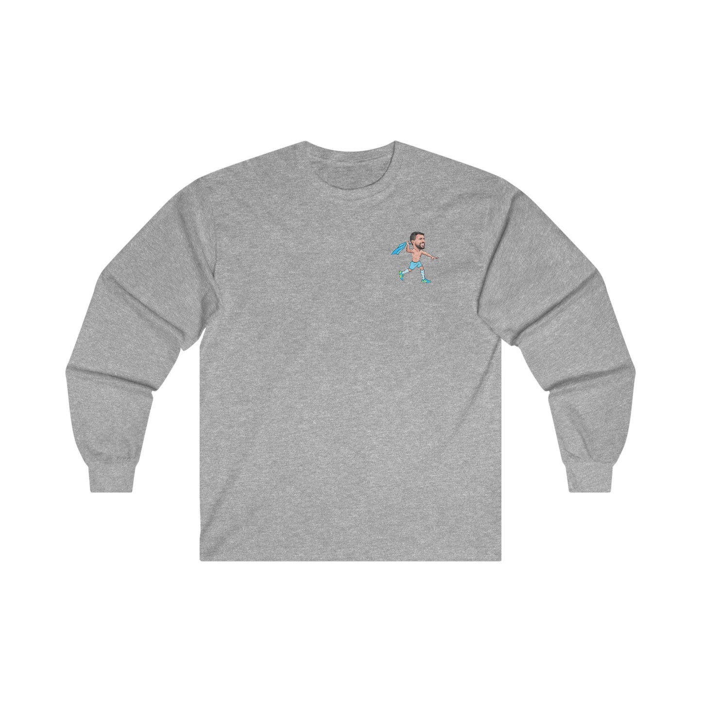 Sergio Agüero - Manchester City - Long Sleeve T-Shirt