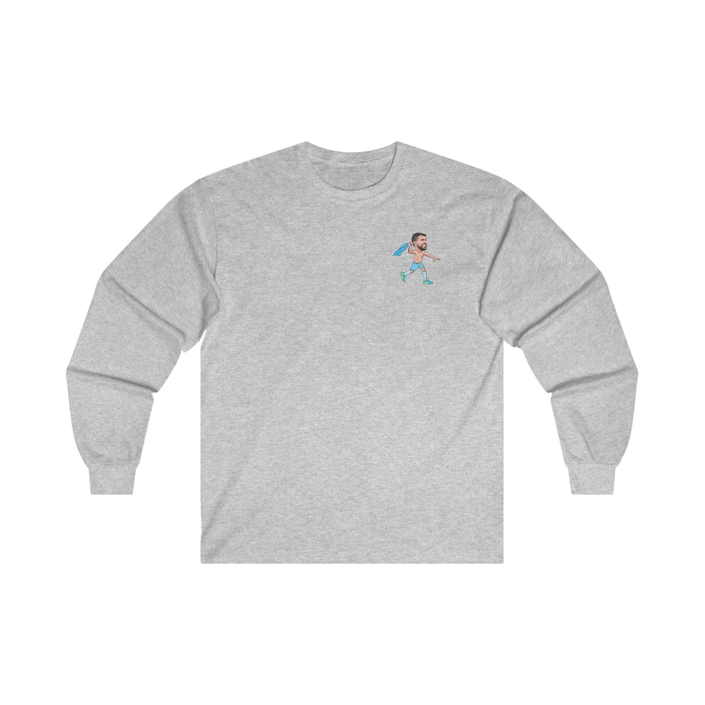 Sergio Agüero - Manchester City - Long Sleeve T-Shirt