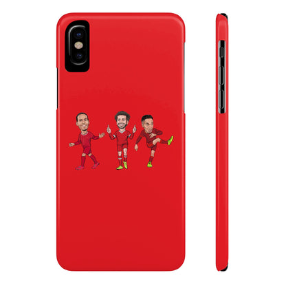 Mo Salah, Virgil Van Dijk & Trent Alexander-Arnold - Liverpool - Phone Case