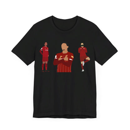 Virgil Van Dijk - Trent Alexander-Arnold - Mo Salah  - Liverpool - T-Shirt