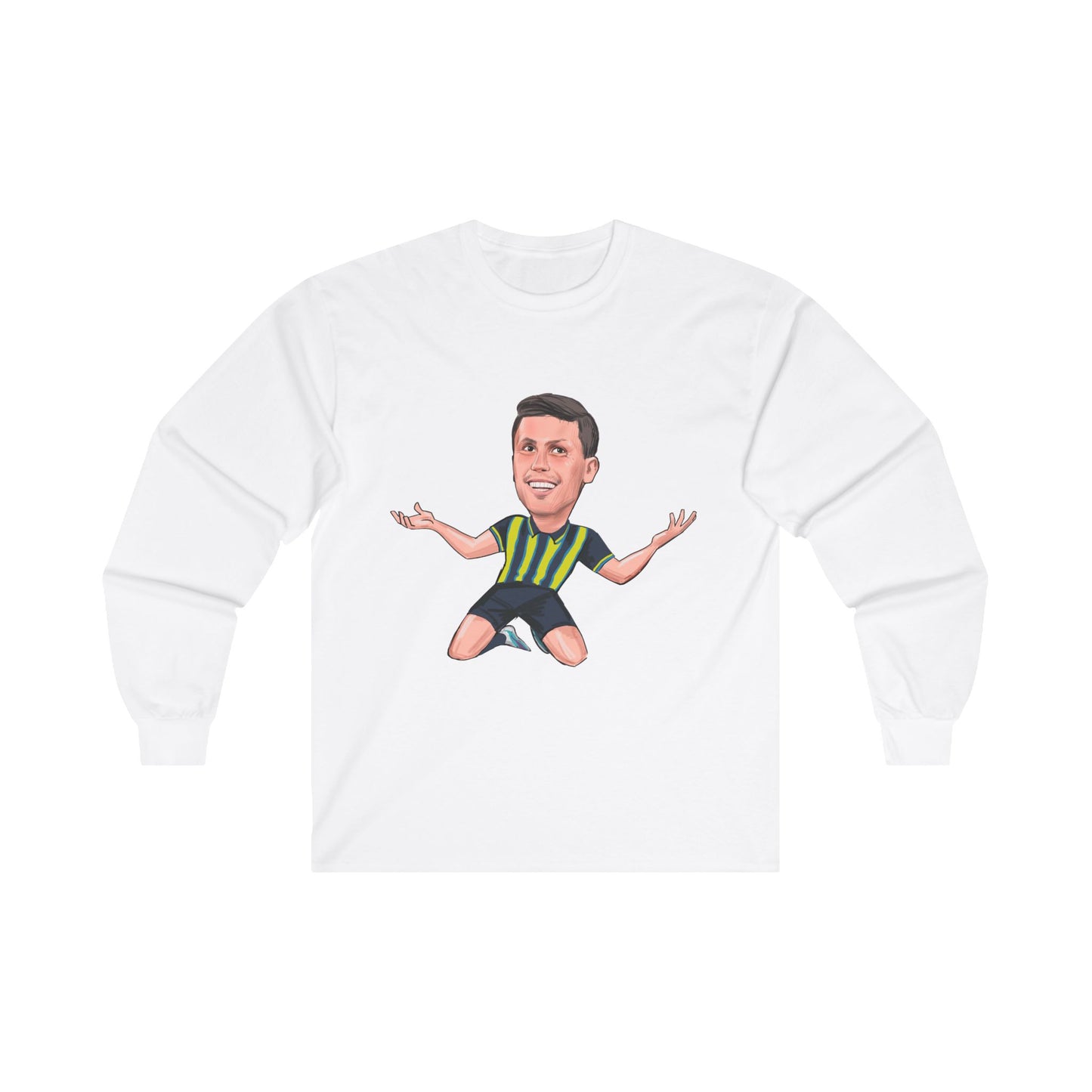 Rodri - Manchester City Away Kit - Long Sleeve T-Shirt