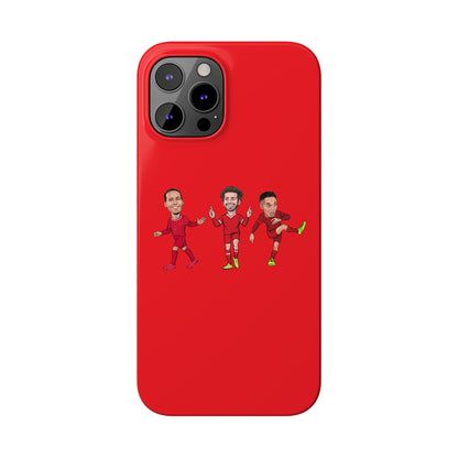 Mo Salah, Virgil Van Dijk & Trent Alexander-Arnold - Liverpool - Phone Case