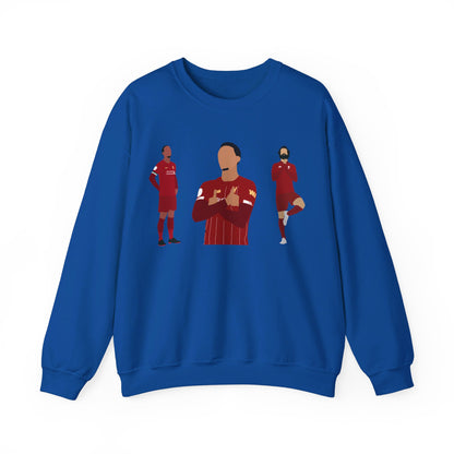 Virgil Van Dijk - Mo Salah - Trent Alexander-Arnold - Liverpool - Sweatshirt