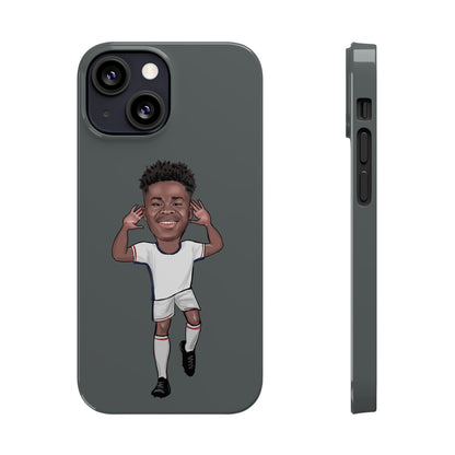 Bukayo Saka - England -  Phone Case