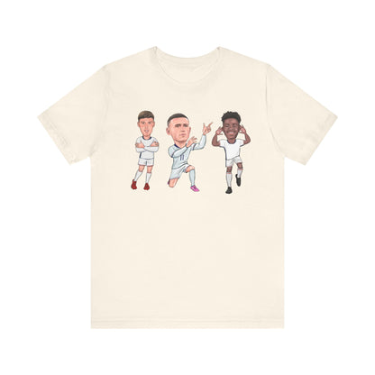 Cole Palmer, Phil Foden & Bukayo Saka - England - T-Shirt