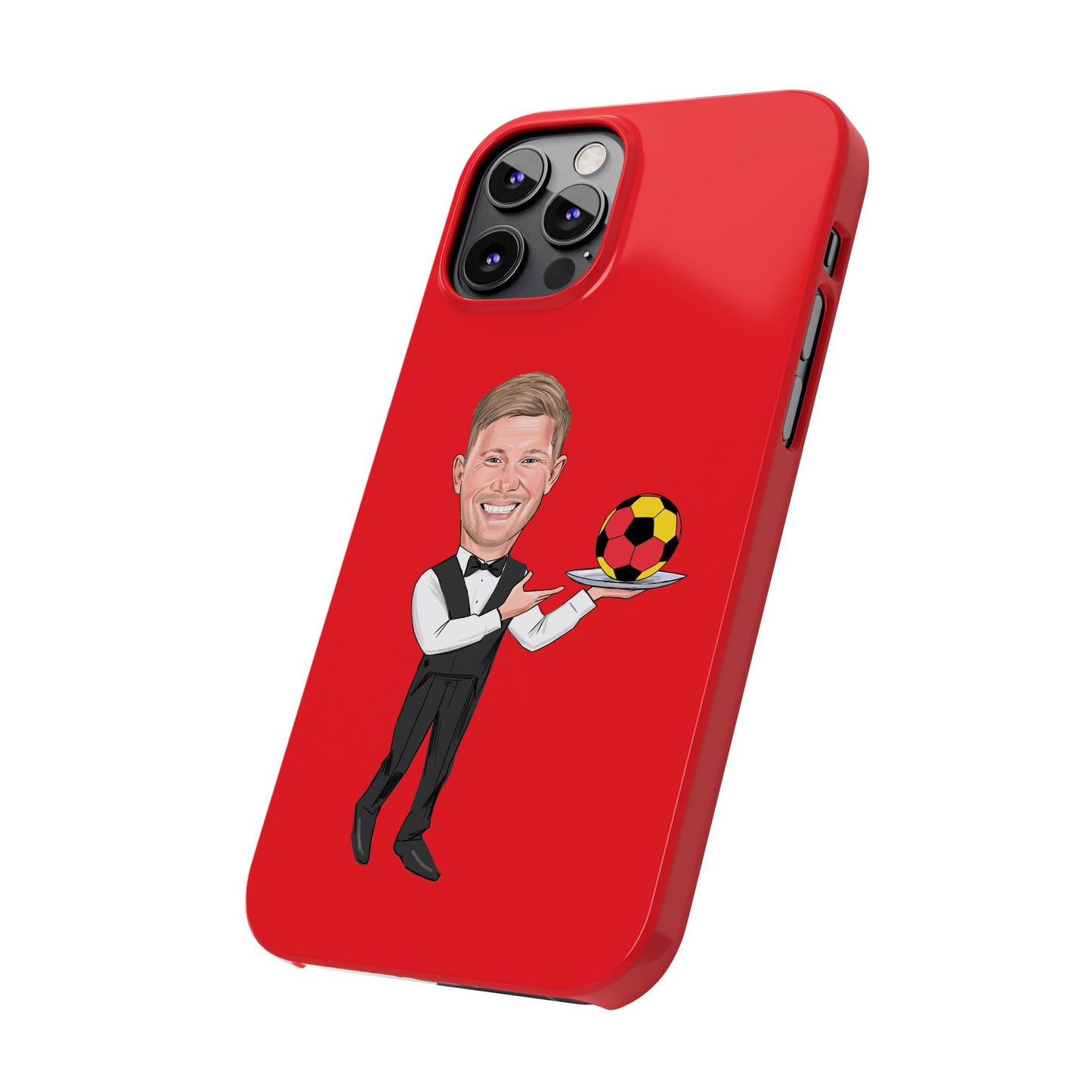 Kevin De Bruyne - Belgium - Served On A Plate - Phone Case