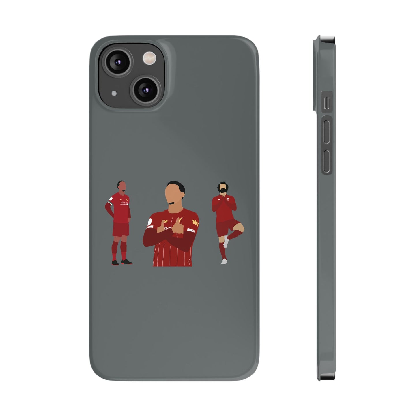 Virgil Van Dijk - Trent Alexander-Arnold - Mo Salah - Liverpool - Phone Case