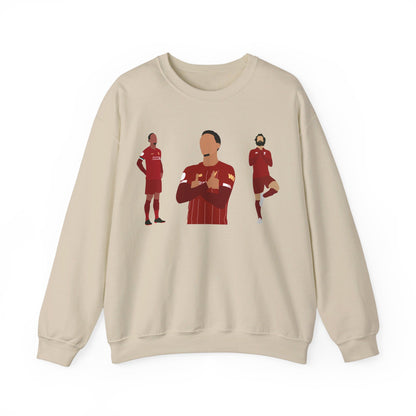 Virgil Van Dijk - Mo Salah - Trent Alexander-Arnold - Liverpool - Sweatshirt