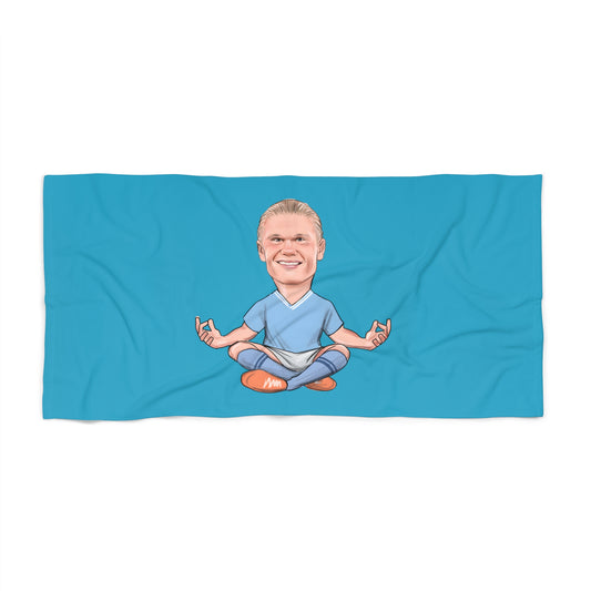 Erling Haaland - Manchester City - Beach Towel