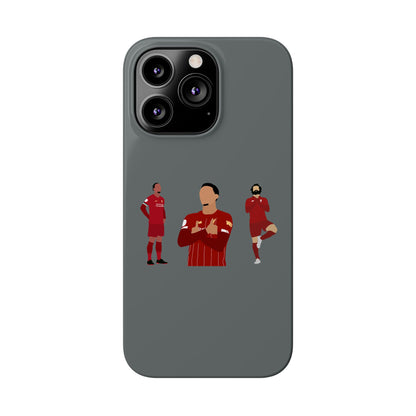 Virgil Van Dijk - Trent Alexander-Arnold - Mo Salah - Liverpool - Phone Case