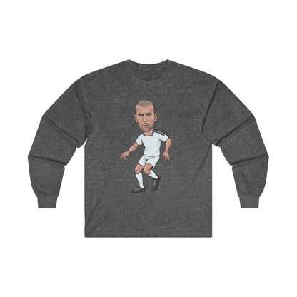 Zinedine Zidane - Real Madrid -  Long Sleeve T-Shirt