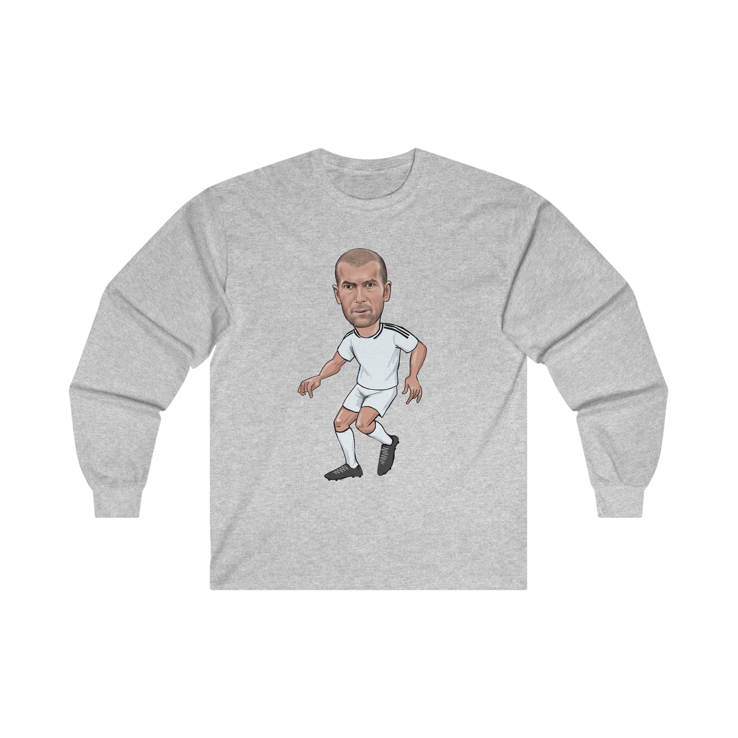 Zinedine Zidane - Real Madrid -  Long Sleeve T-Shirt