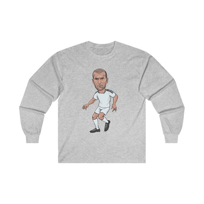 Zinedine Zidane - Real Madrid -  Long Sleeve T-Shirt