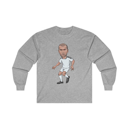 Zinedine Zidane - Real Madrid -  Long Sleeve T-Shirt